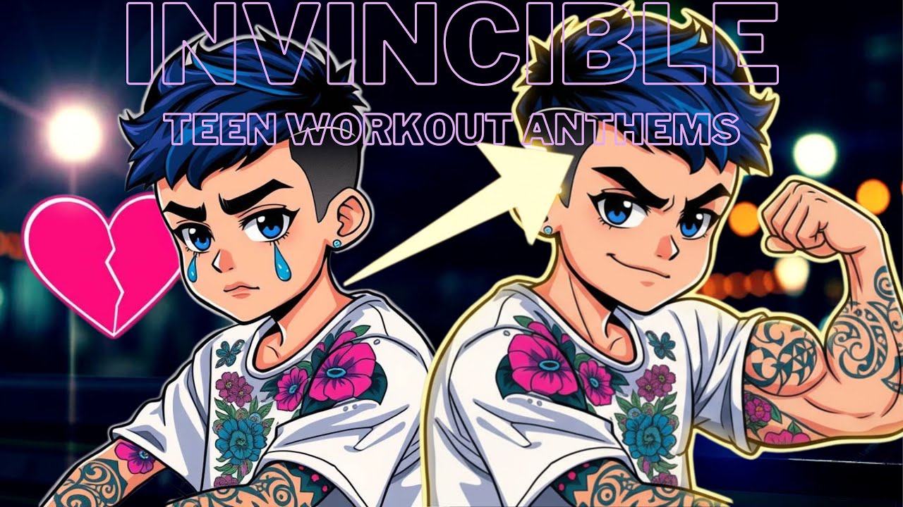 💔➡️🔥 From Heartbreak to INVINCIBLE - Teen Trap Gym Anthems -Falsetto Hooks (Ultimate Motivation Mix)
