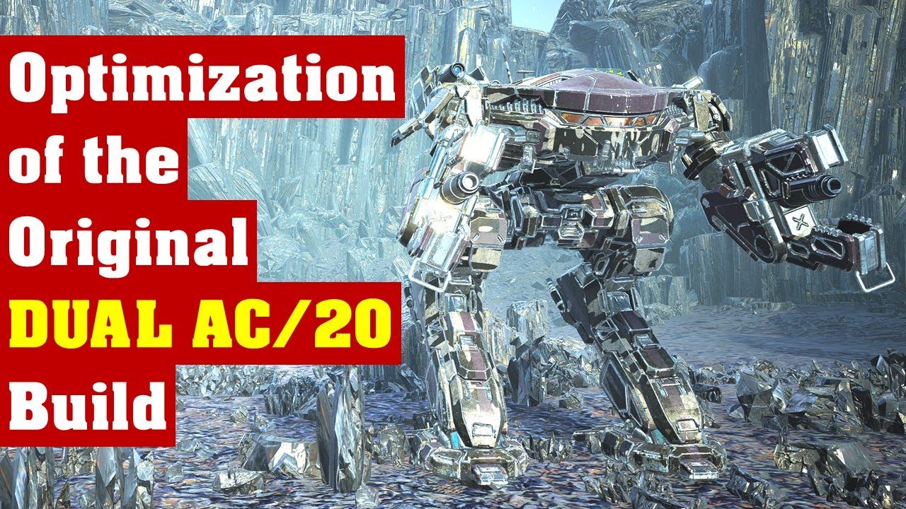 King Crab - Optimal AC/20 Build [Part 1]: Raid Mission Tactics (MechWarrior 5 Mercenaries)
