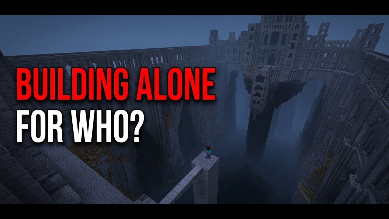 The Psychological Horror of Building Alone In Minecraft...