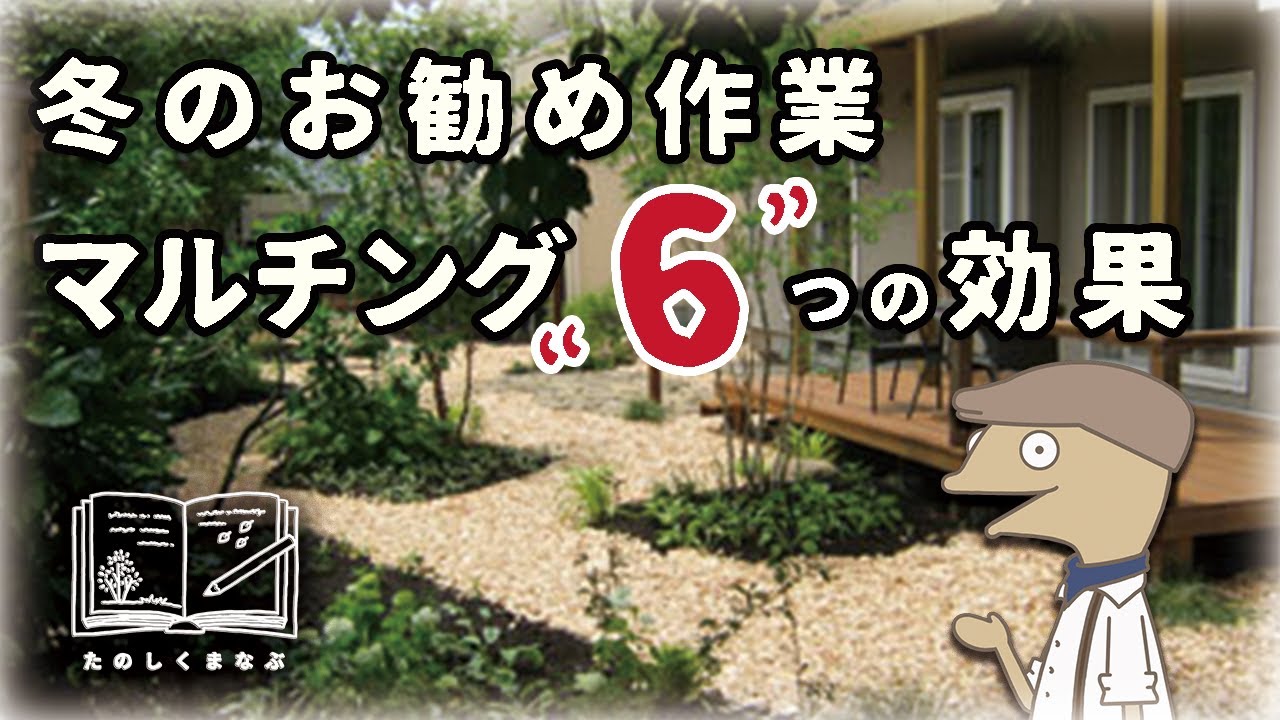 【🔰簡単！土づくり】雑草対策にもなるマルチング６つの効果と選び方