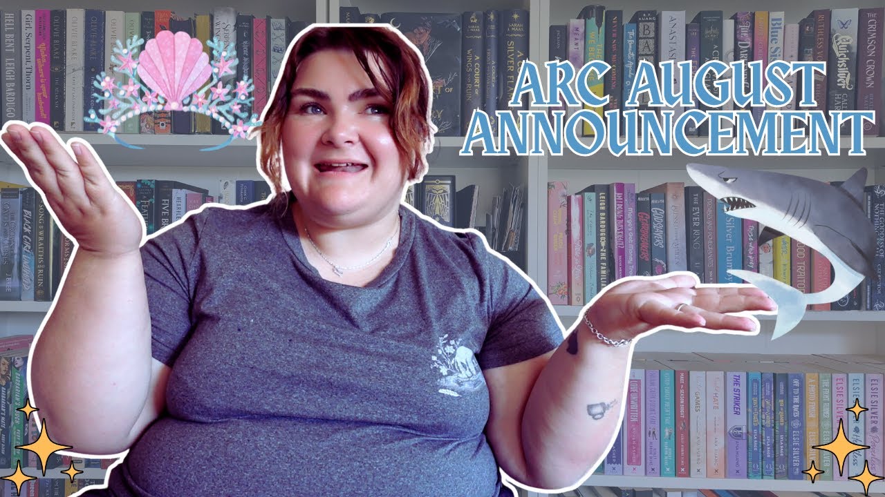 August Readathon Announcement || ARC AUGUST 🦈🪸👑