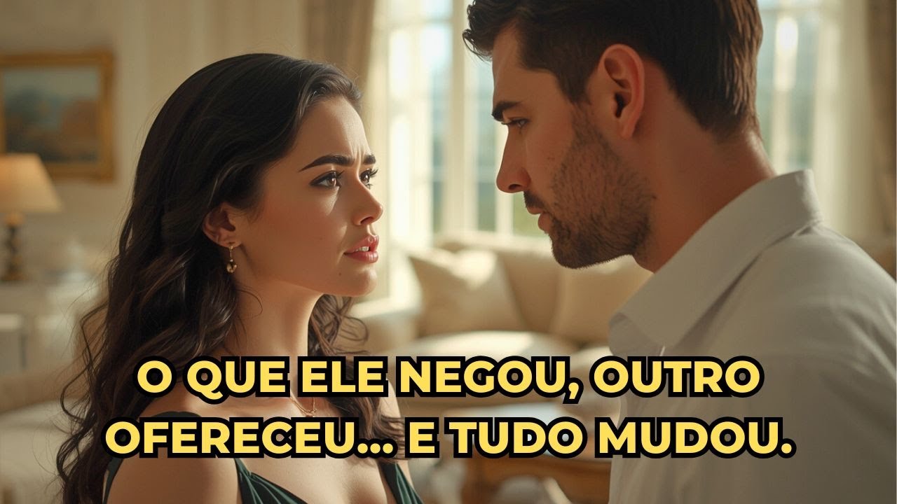 11 ANOS DE CASAMENTO FAZENDO ELA CHORAR EM SIL&Ecirc;NCIO&hellip; AT&Eacute; QUE OUTRO HOMEM A OLHOU DE VERDADE.