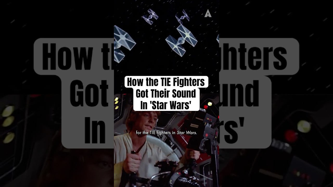 The Unexpected Origin of the TIE Fighter Sounds in 'Star Wars' #movies