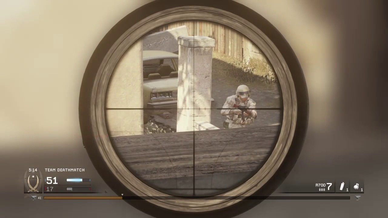 MW remastered sniper best kills [R700]