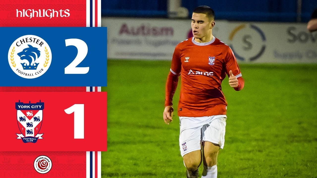 📺 U19s Match Highlights | Chester U19 2-1 York City U19 | 2025/26