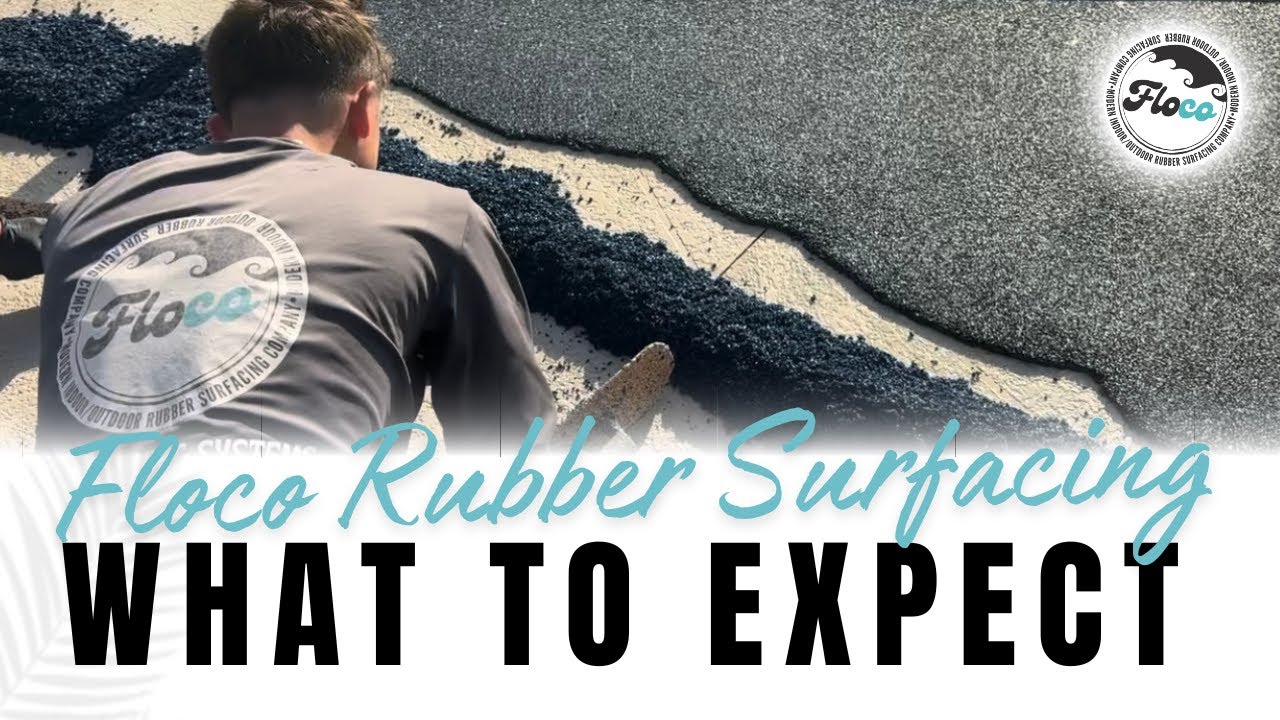 Revolutionizing Pool Decks: What To Expect with FLOCO Rubber Surfacing. The Rubber Surfacing Experts