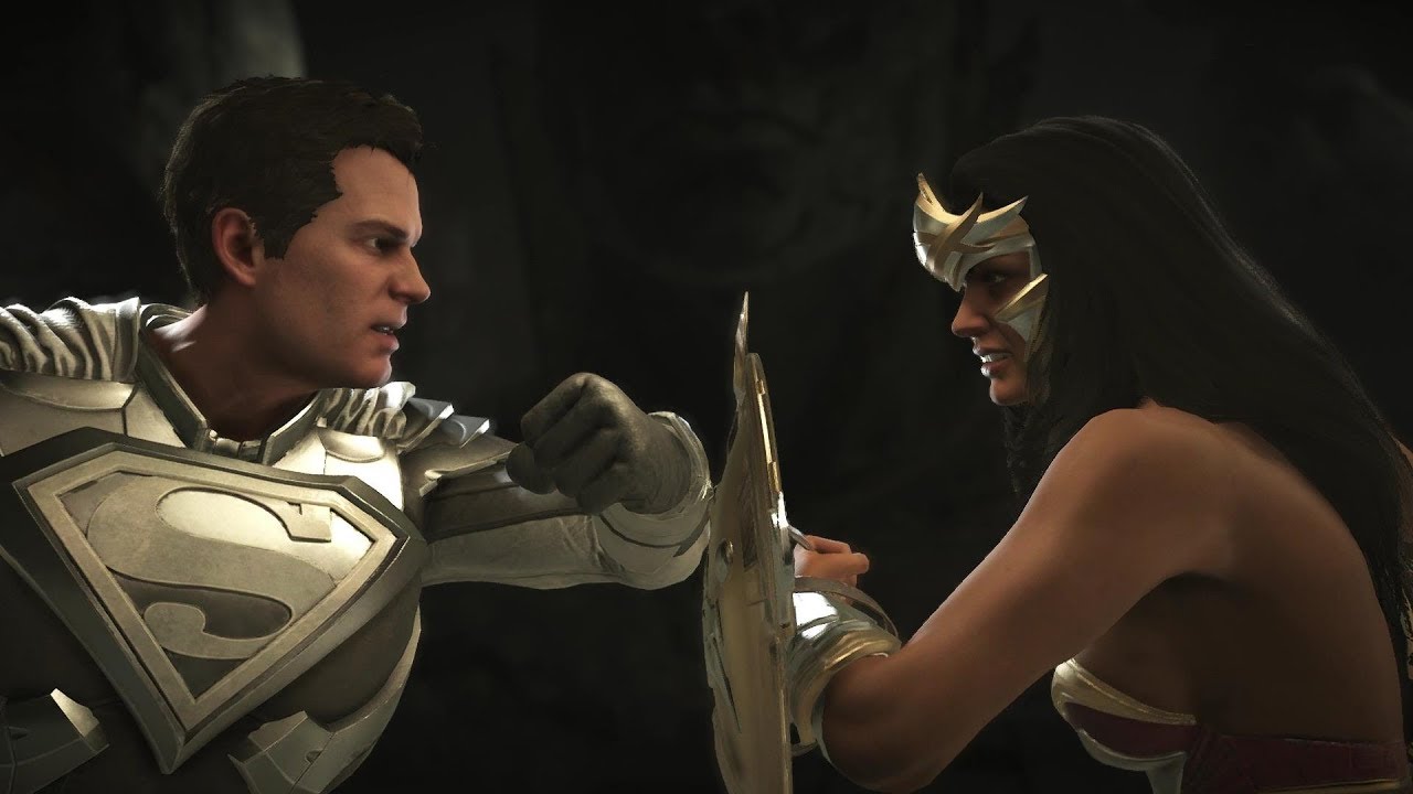 Injustice 2 : Superman Vs Wonder Woman - All Intro/Outros, Clash Dialogues, Super Moves