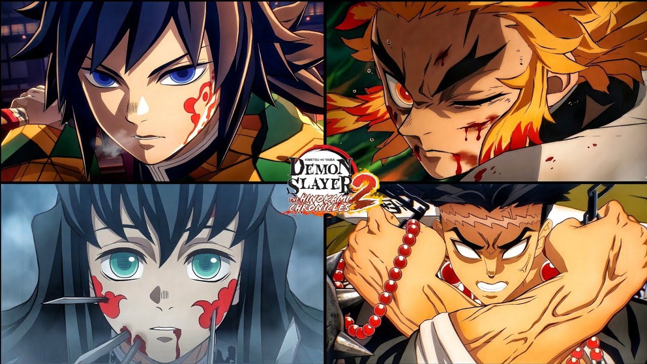 Every Hashira Ultimate Attack & Surge Finisher (4K 60FPS) | Demon Slayer Hinokami Chronicles 2