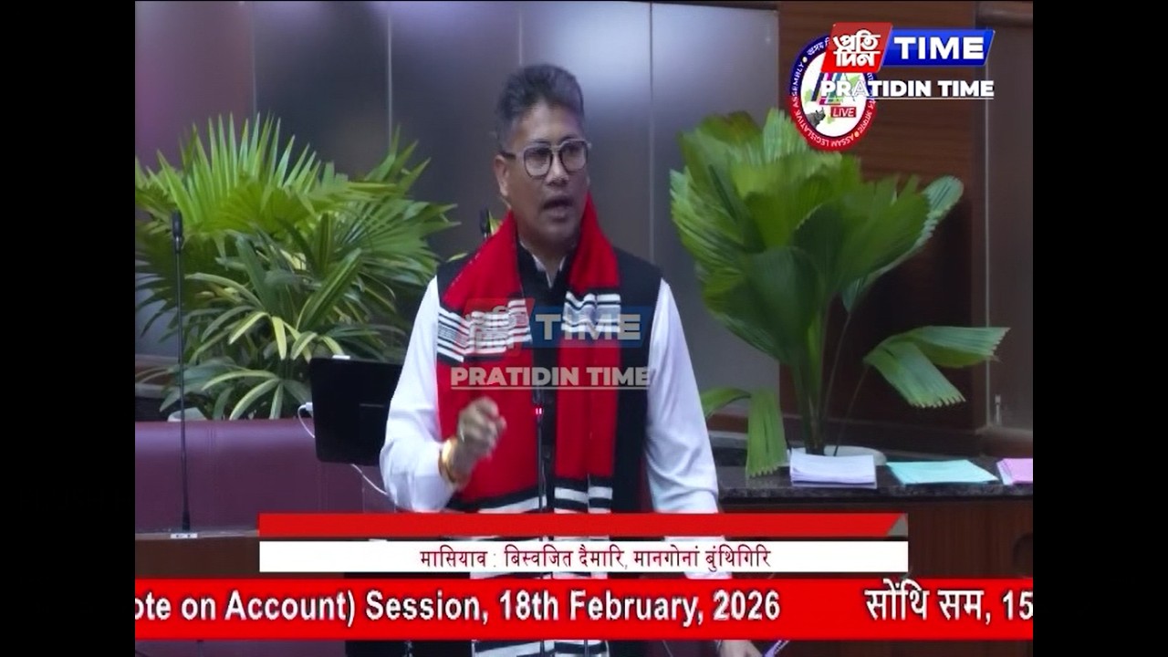 অখিল গগৈৰ প্ৰশ্নৰ প্ৰত্যুত্তৰ দিলে মন্ত্ৰী পীয়ুষ হাজৰিকাই...