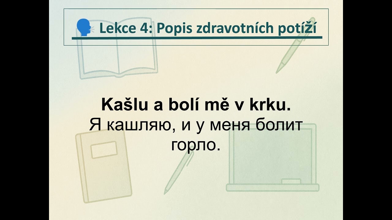 📚 Mini kurz češtiny – Den 2