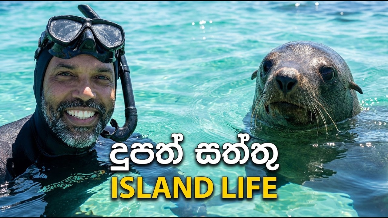 දූපත් වාසී මුහුදු සත්තු | Dr. Ru Somaweera | #යංසත්තුබලන්න #rugoeswild