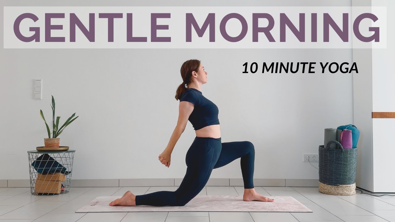 10 min Gentle Morning Yoga | Full Body Wake Up Routine