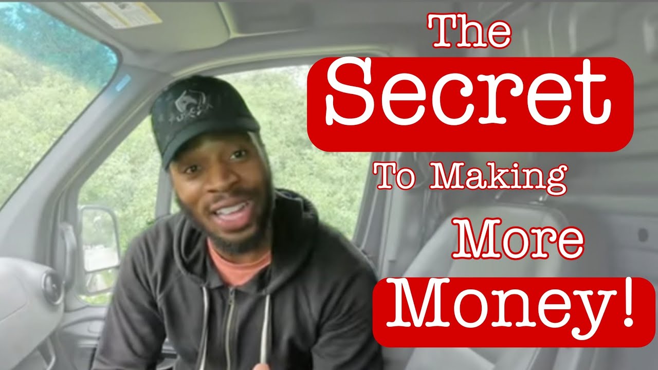 How To Make the Most Money with a Cargo Van!