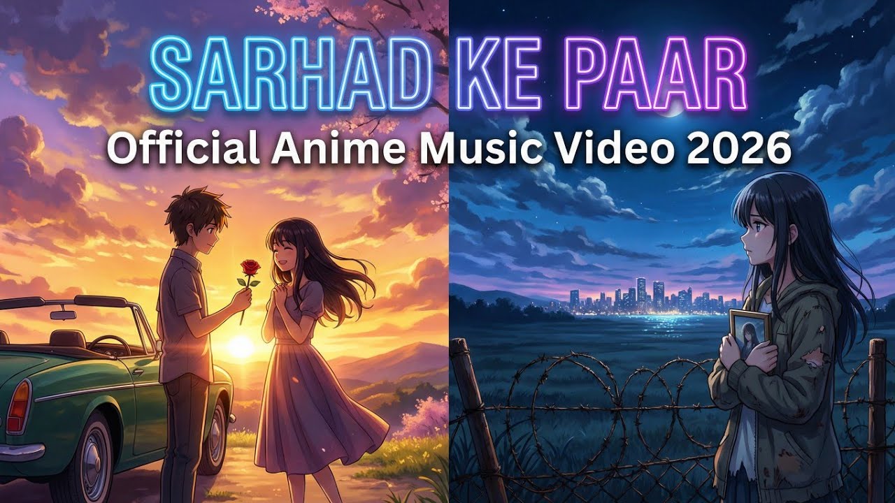 Sarhad Ke Paar - Official Anime Music Video | Romantic Hindi Song 2026