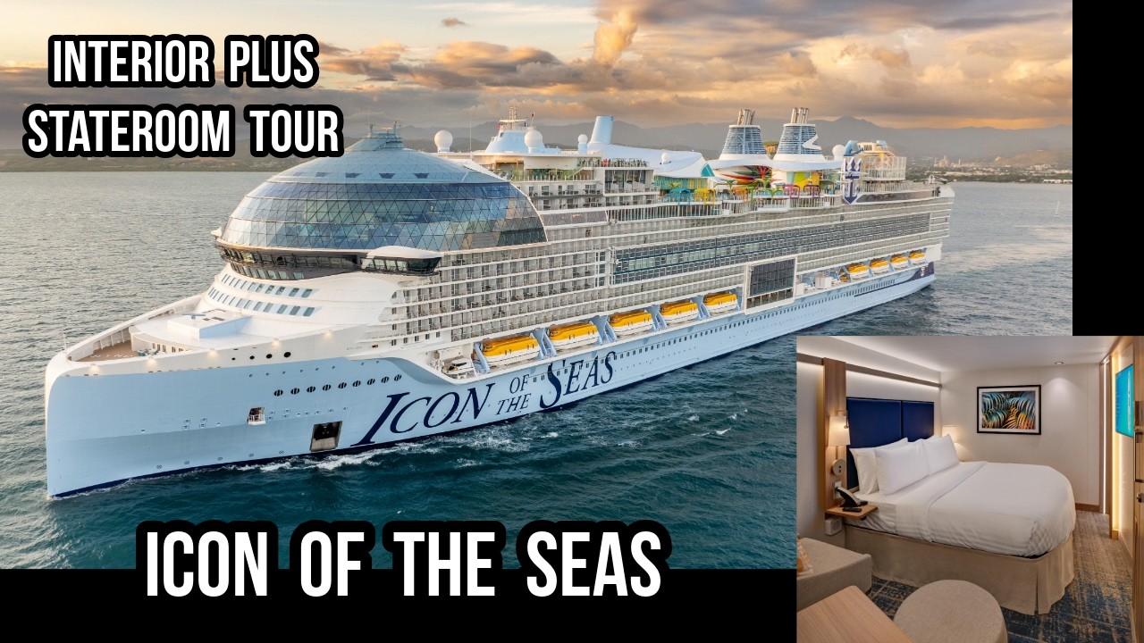 Обзор каюты Interior Plus | Icon Of The Seas | Круизная компания Royal Caribbean | Каюта № 7471