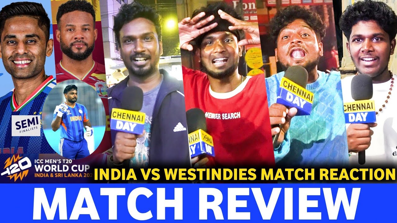*தா Sanju சம்பவம் பண்ணிட்டான் 💥🥵| India vs westindies Match Review | IND vs Wi Match Reaction | 