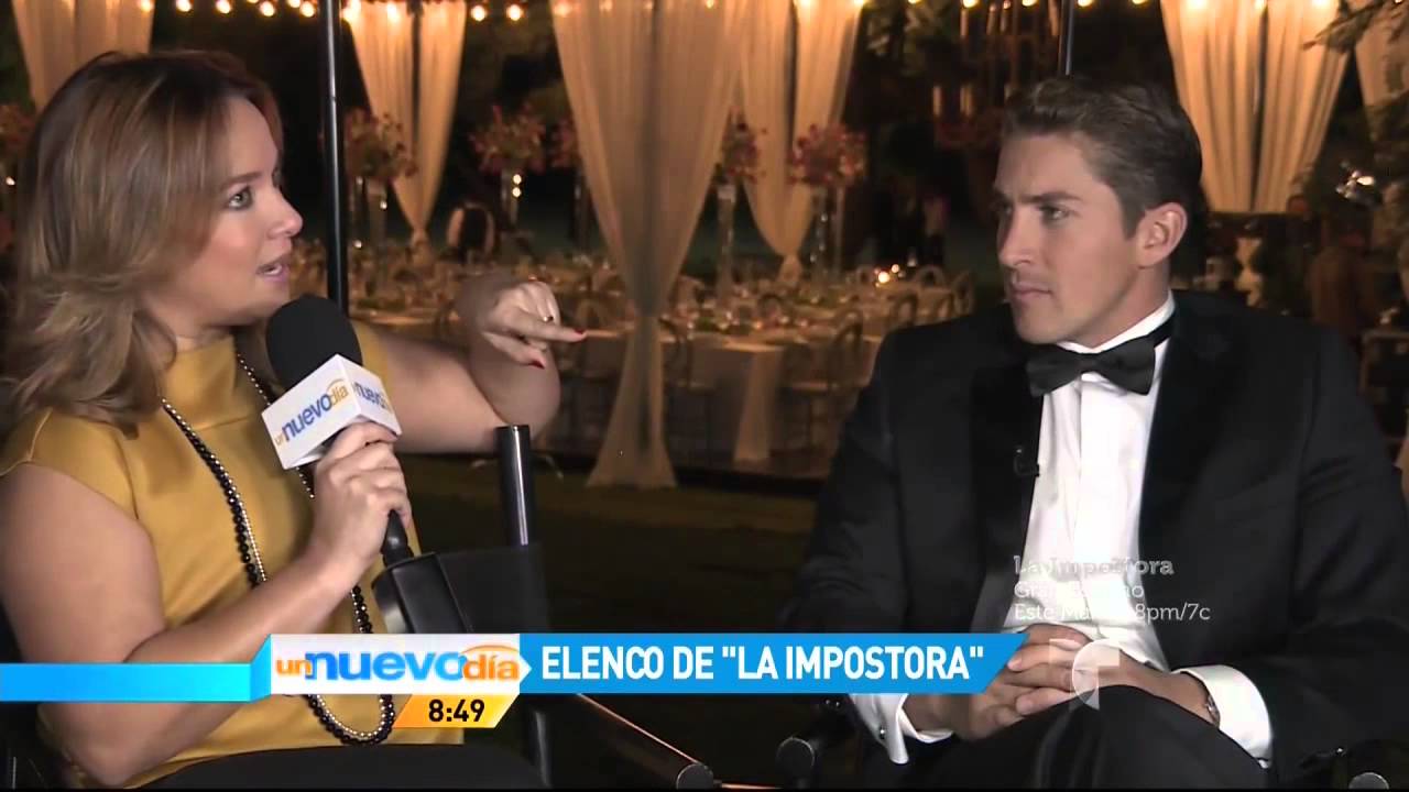 Jonathan Islas conversa sobre su personaje en la  La Impostora