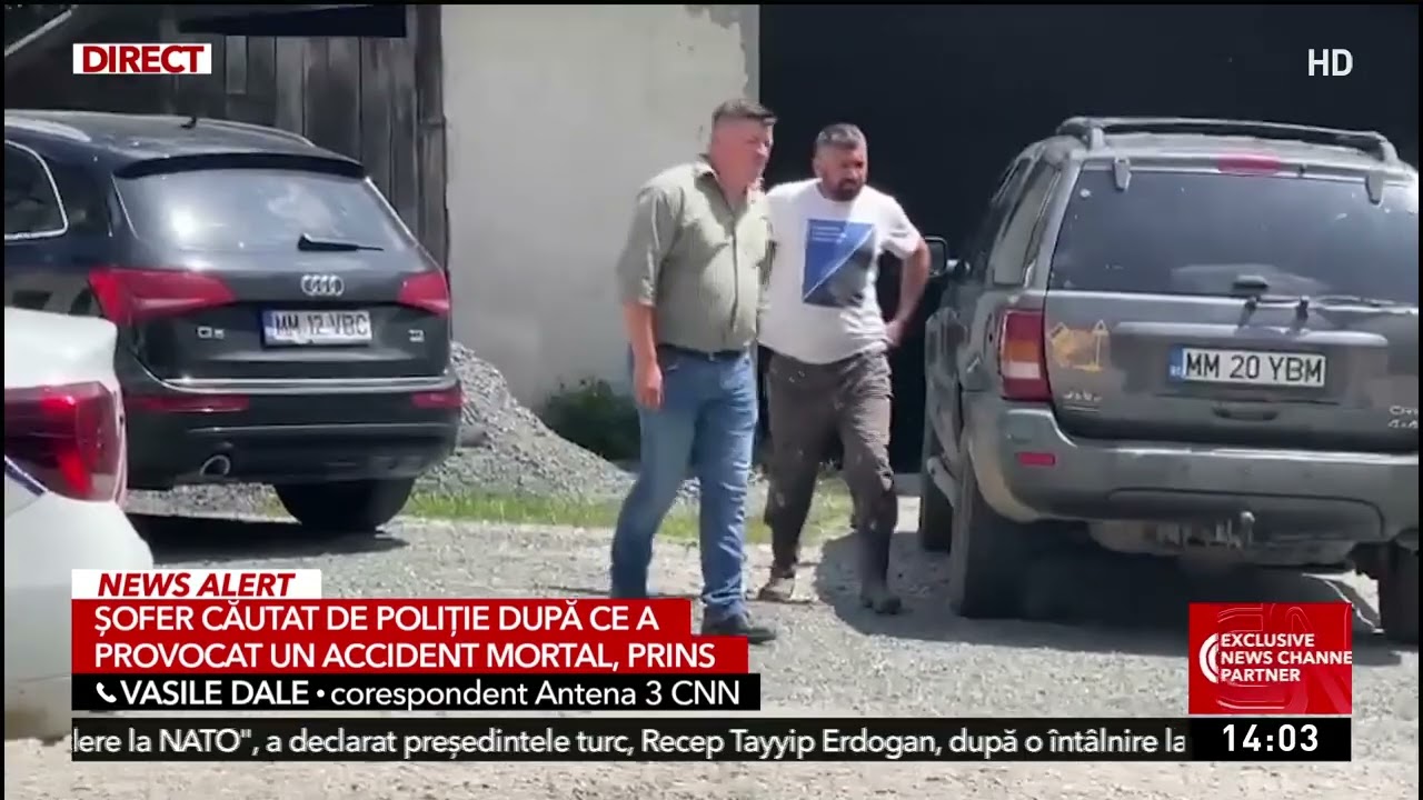 Şoferul, care a omorât un tânăr în Târgu Lăpuş şi a fugit, a fost prins de poliţişti