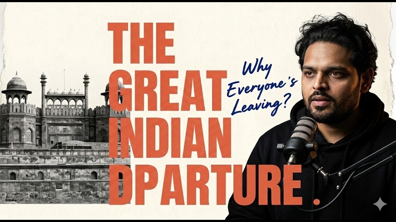 The Great Indian Departure: Why do 2.5 Million People Leave India Each Year?