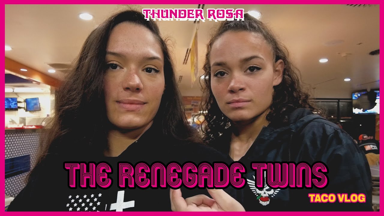 Renegade Twins eating Tacos