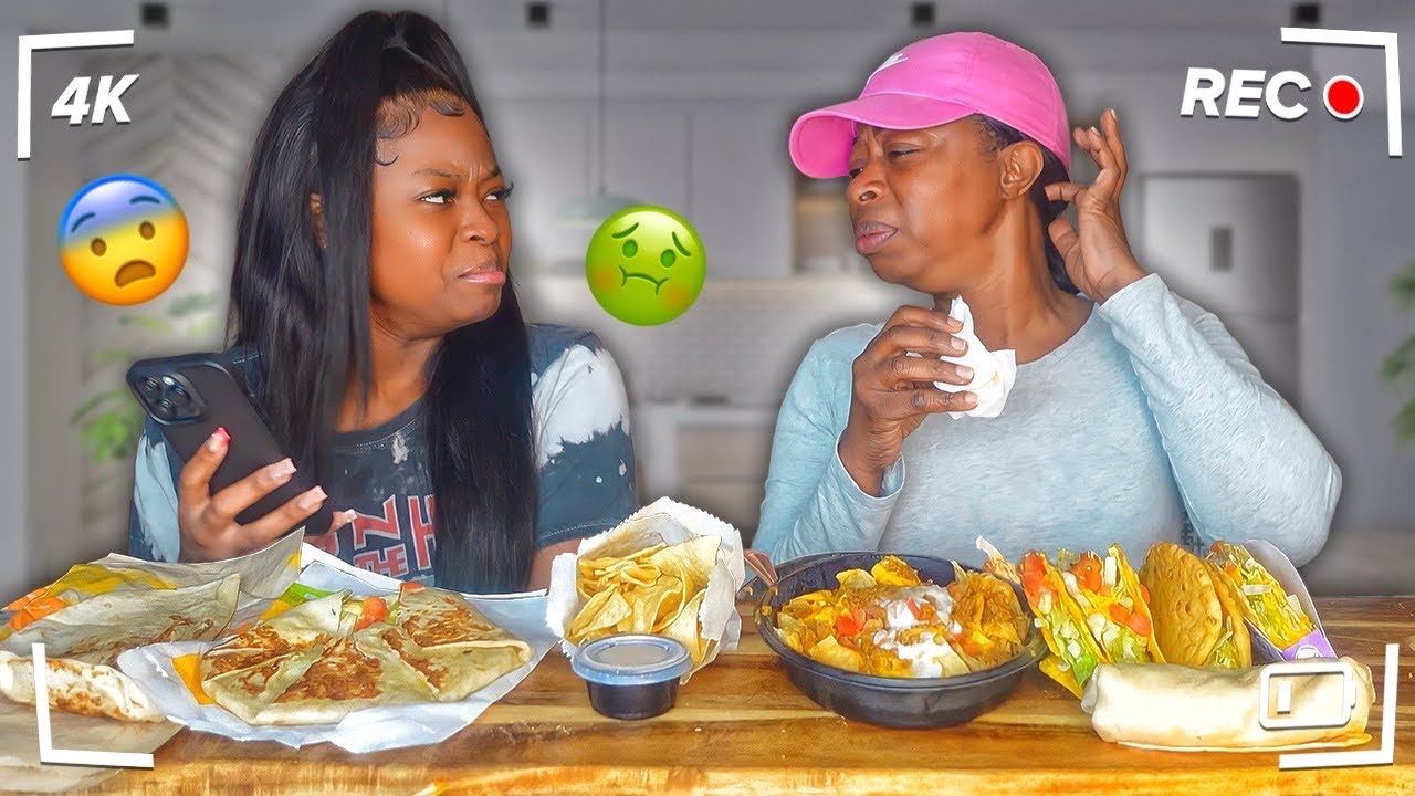 GOING THROUGH MY MOM’S PHONE ON CAMERA 😨 (You won’t believe what I found)