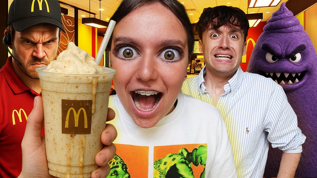 NE PAS GOUTER LE MILKSHAKE PIÉGÉ MCDO ! - PINK LILY