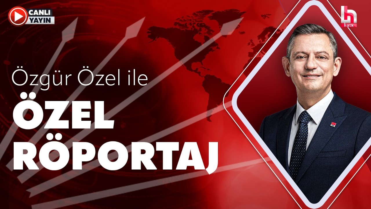 #CANLI | CHP Genel Başkanı Özgür Özel, 19 Mart'ın birinci yıl dönümünde Halk TV'de! | #HalkTV