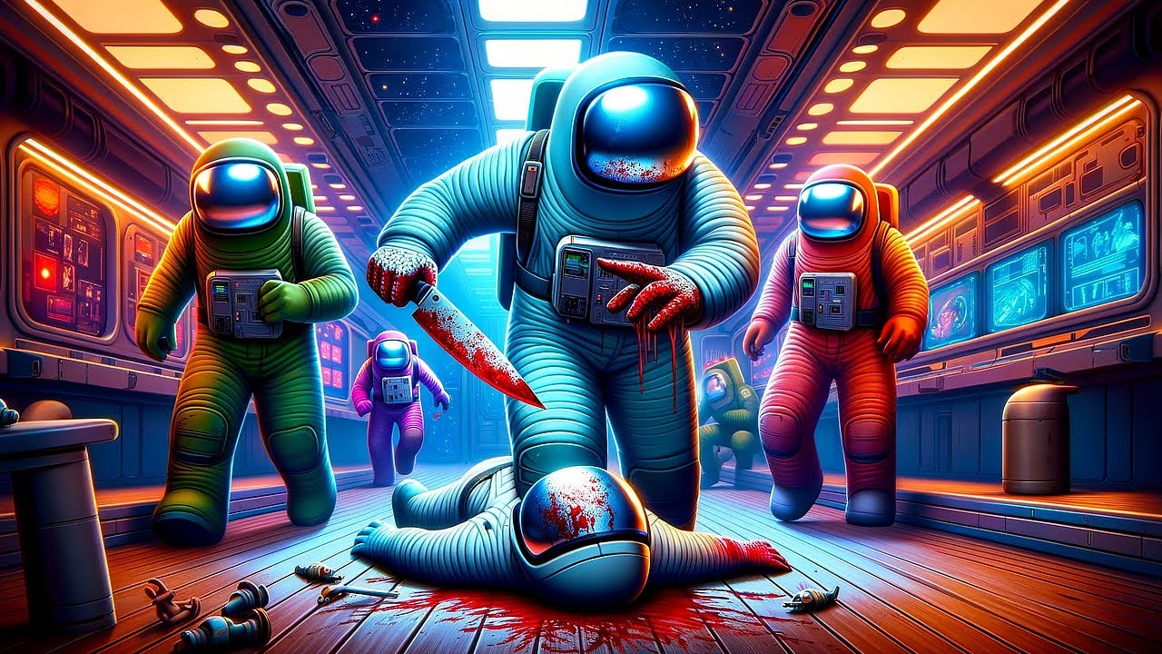 МЕН САТҚЫН БОЛСАМ ЕШКІМ ТІРІ ҚАЛМАЙДЫ! AMONG US (АМОНГ АС)