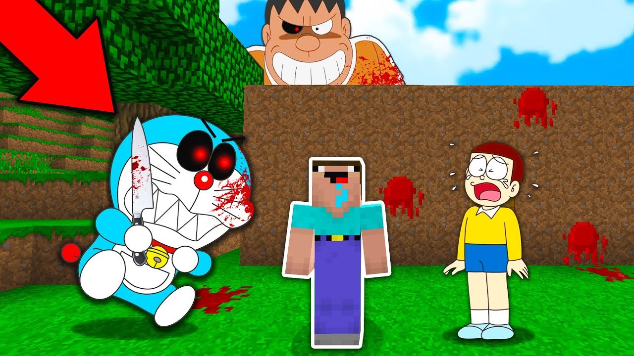 NOOB GẶP DORAEMON.EXE TRONG MINECRAFT!!