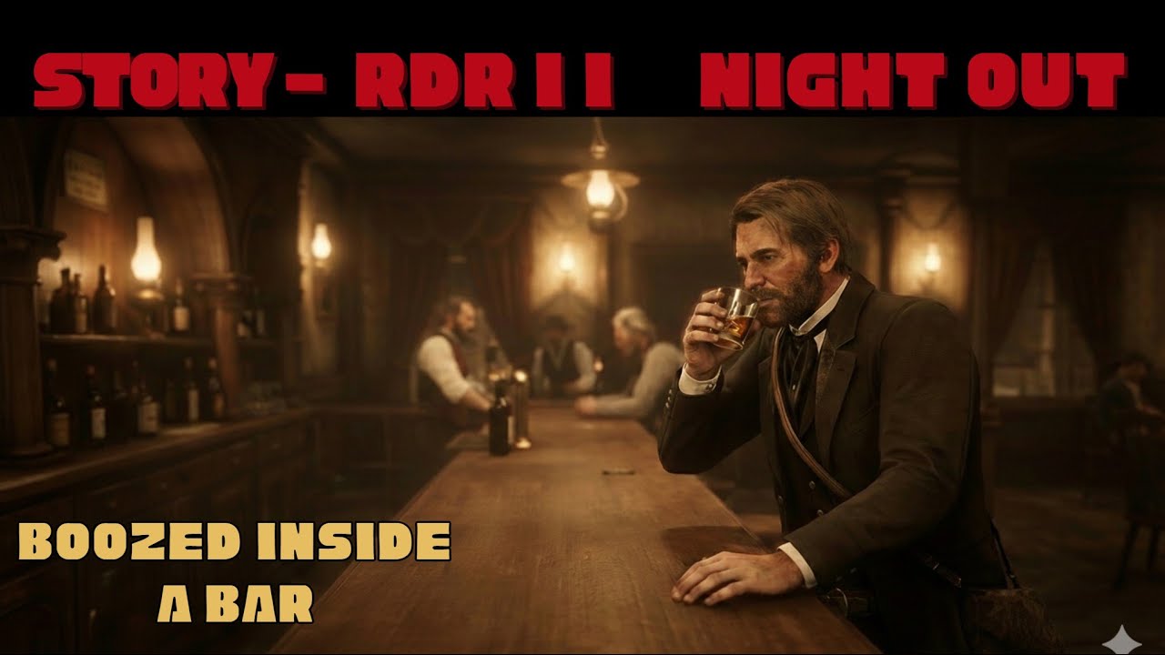 RDR II Story walkthrough | Boozed Inside a BAR | വെള്ളം അടിച്ചു വാള് വെച്ച് ആർതർ.