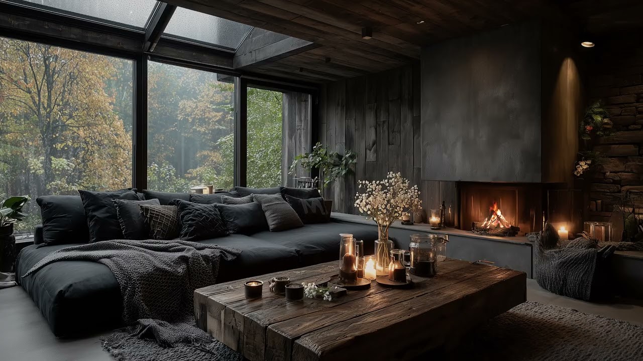 Midnight Rain & Soft Piano Echoes | Calm Night Ambience for Deep Sleep, Focused Study & Relaxation