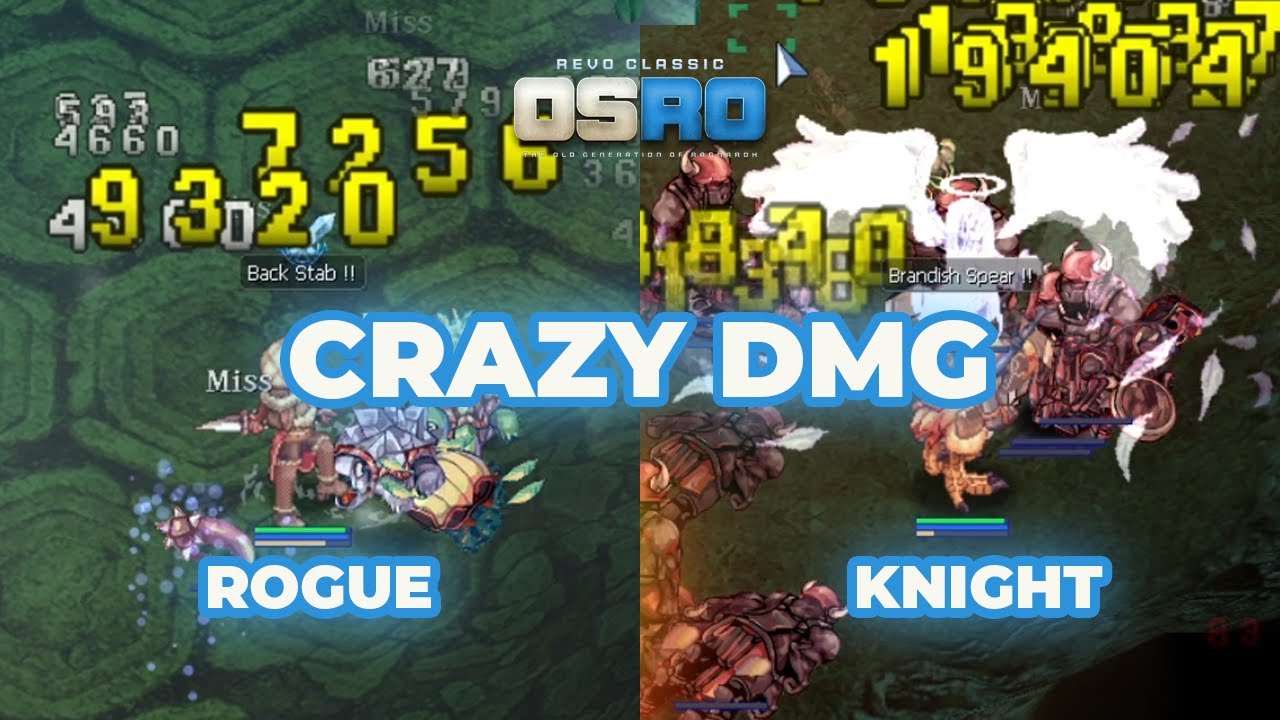 Trying Rogue and Knight in OSRO Revo Classic