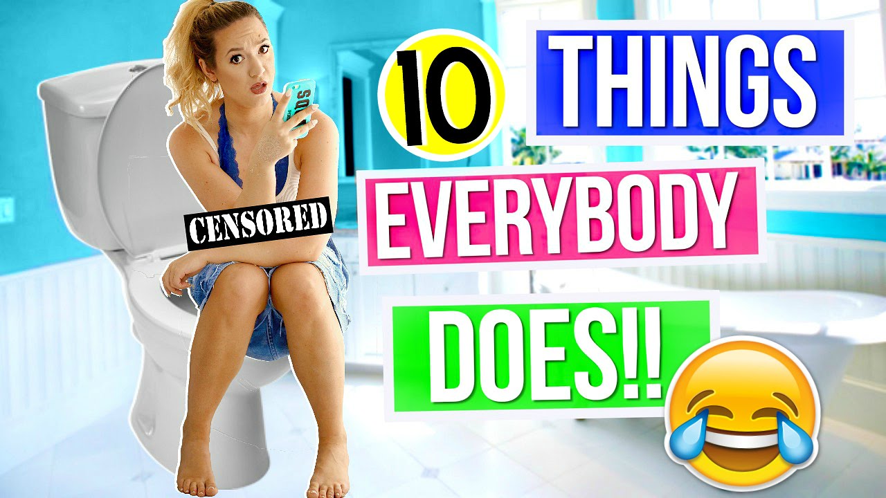 10 THINGS EVERYONE DOES!!! Alisha Marie