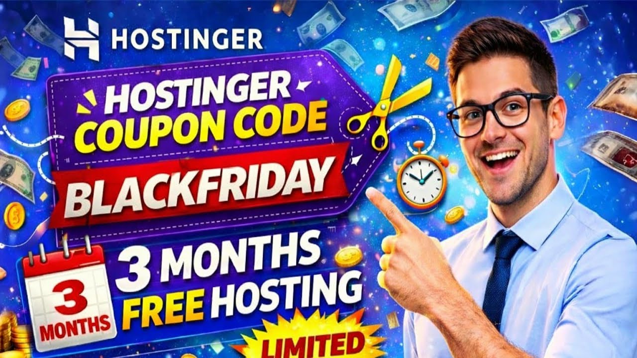 Промокод Hostinger 2026 | 🔥 3 месяца бесплатного веб-хостинга