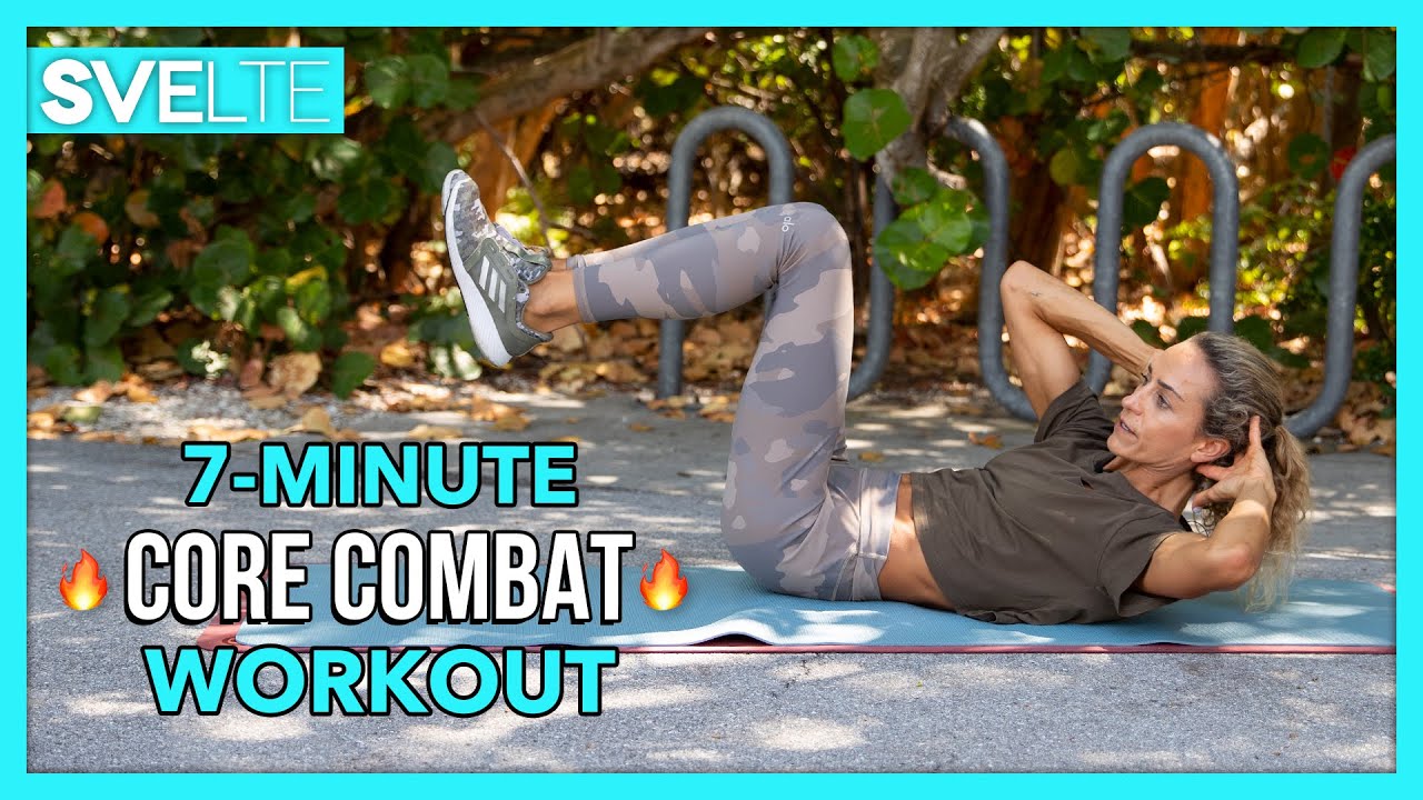 7 Minute Core Combat Workout
