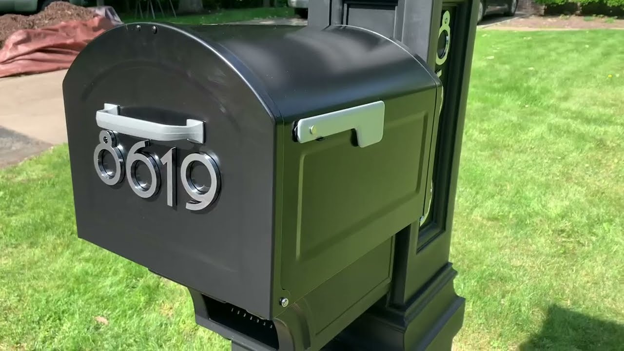 Architectural Mailboxes 950020B 10 Centennial Postmount Mailbox Review, Disappointed 😔 Lid does not