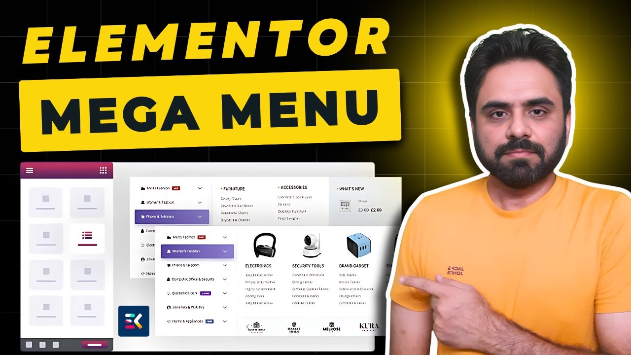 How To Create a Mega Menu in Elementor for FREE - Elementor Mega Menu - Robin Mehta
