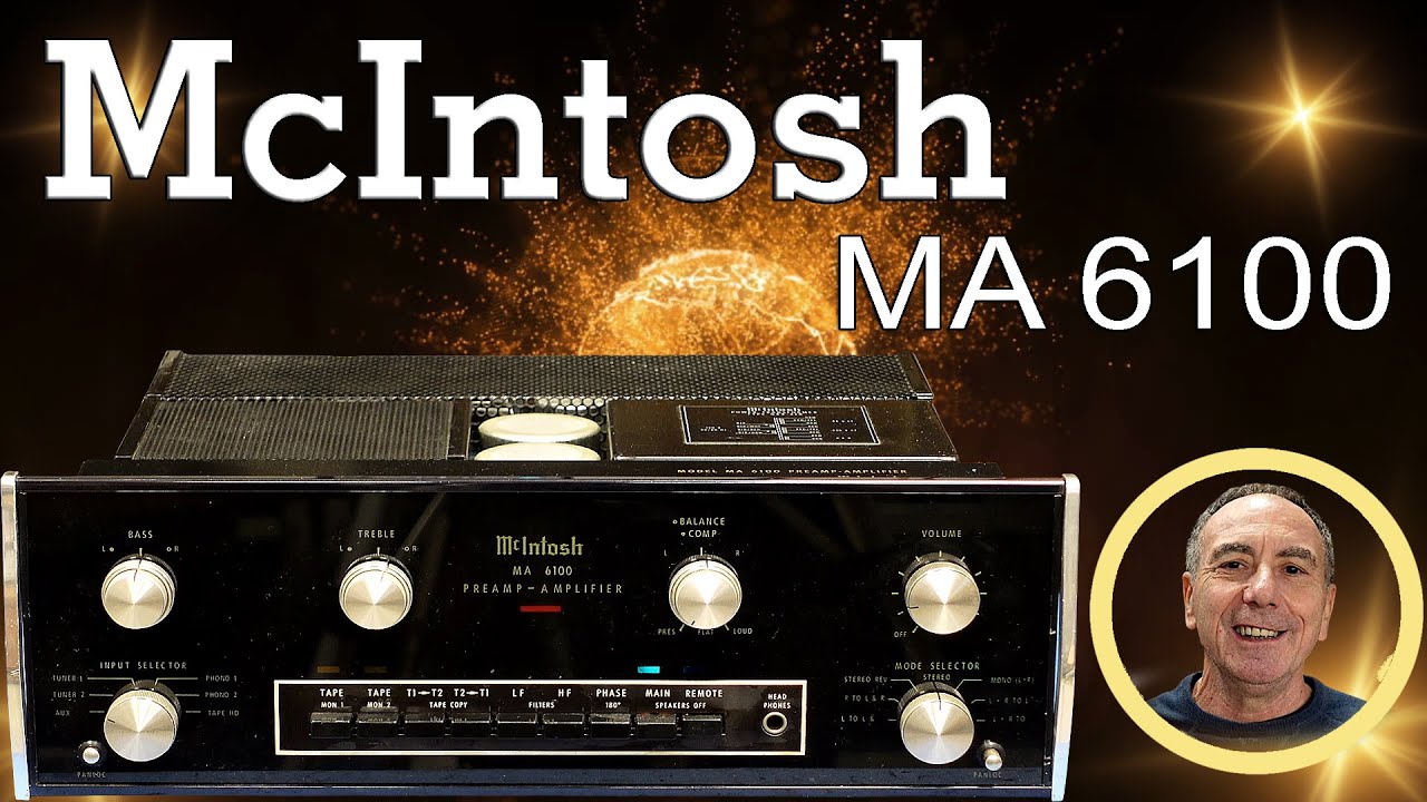 McIntosh MA 6100 - REVISIONE COMPLETA - #elettronica #vintage #audio