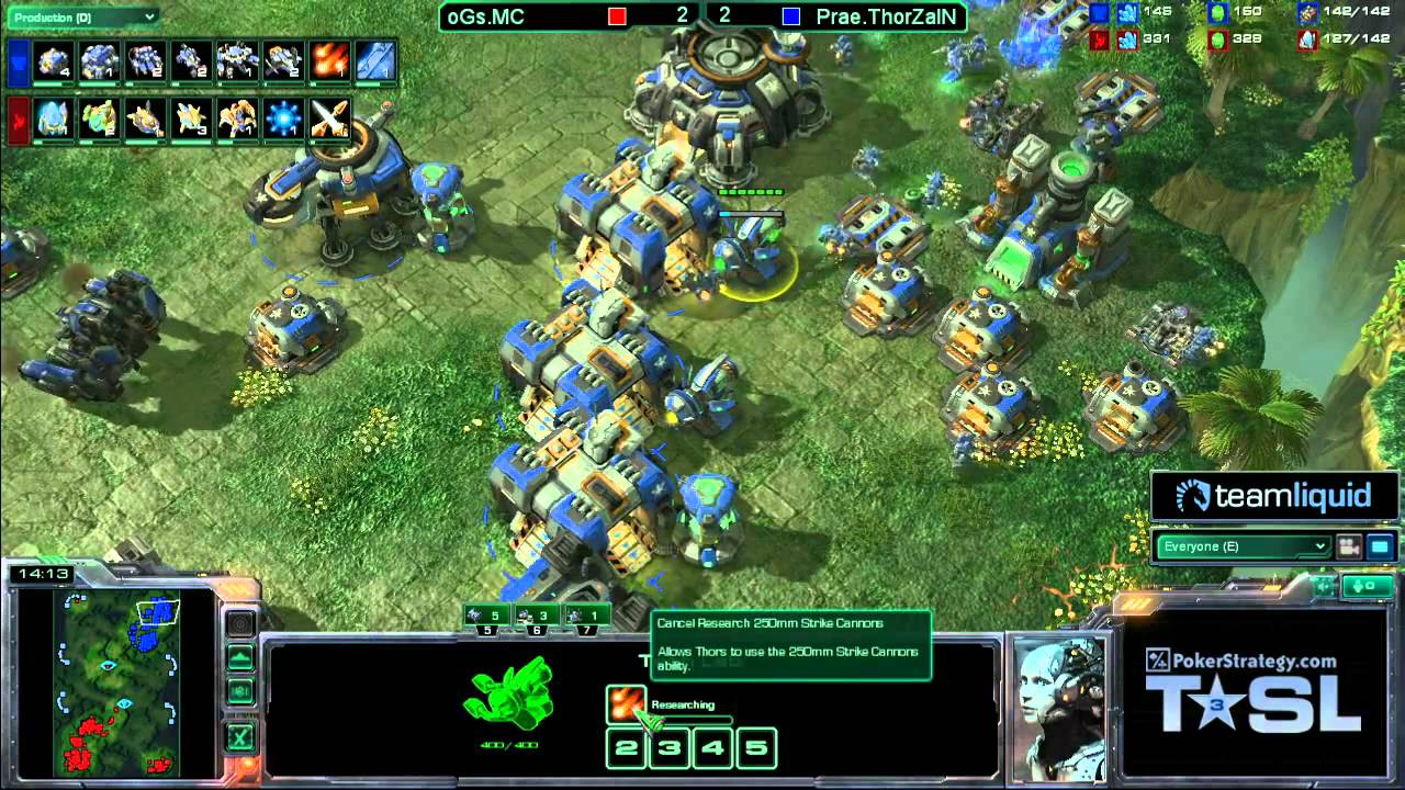 Game 5 - oGs.MC vs Prae.ThorZaIN - TSL3 Ro8 Match 2