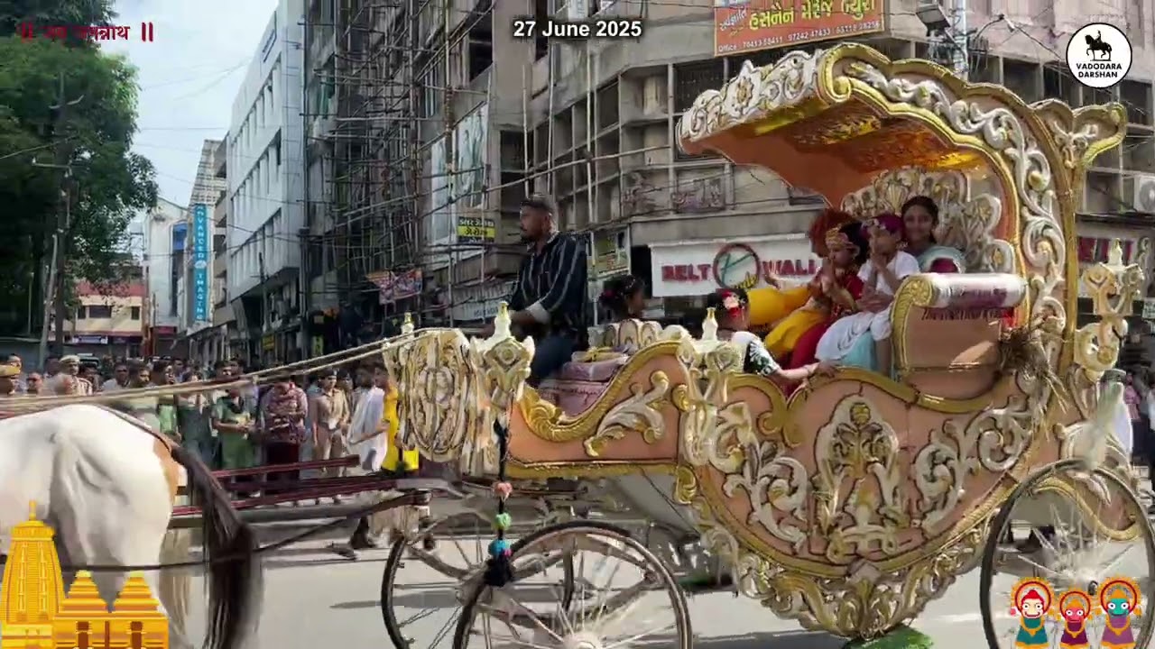 Jagannath Rath Yatra in Vadodara 27 June 2025 - Vadodara Darshan