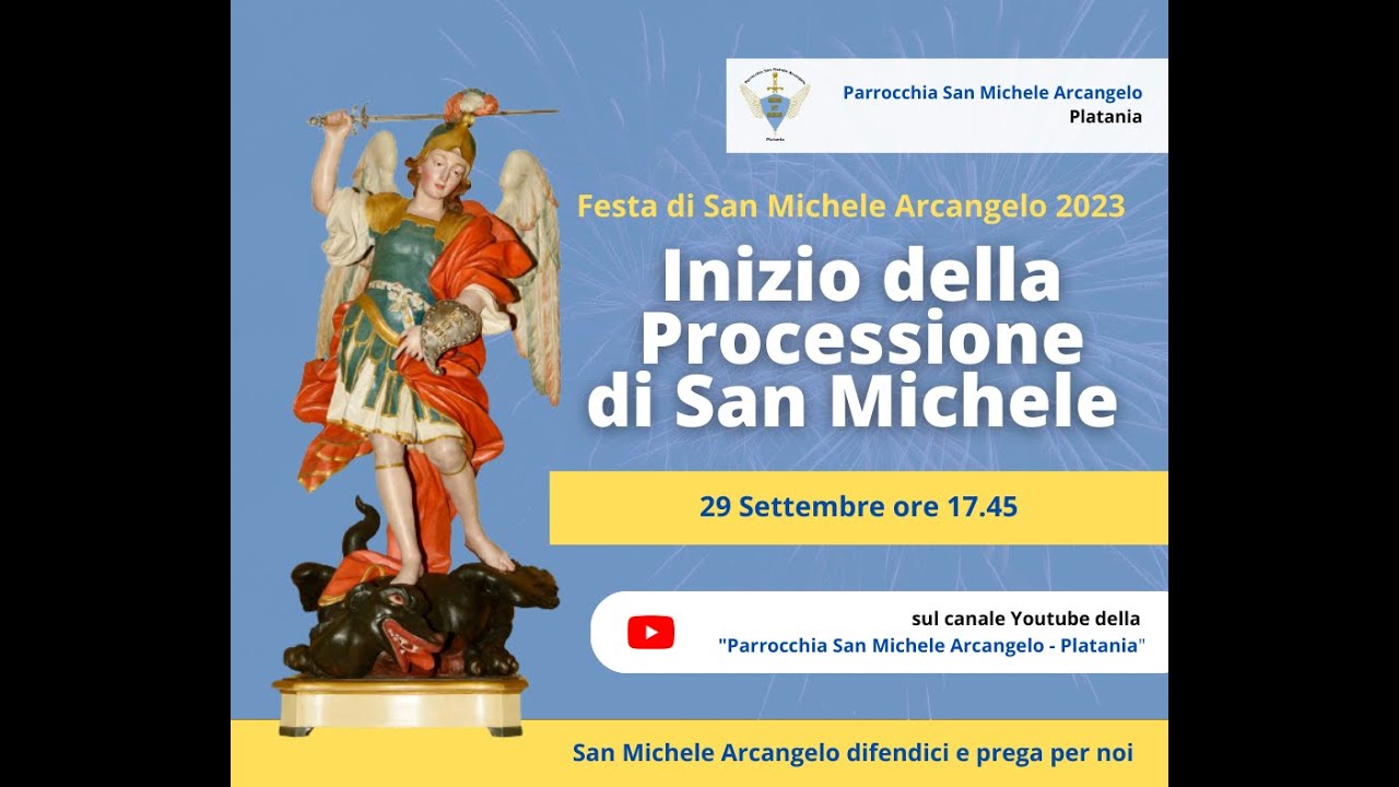 Inizio Processione - Festa di San Michele 2023