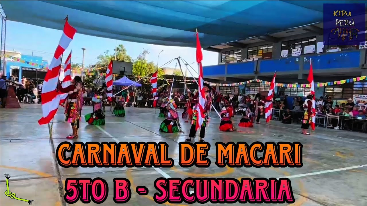 CARNAVAL DE MACARI / PUNO / 5to "B" de Secundaria // I.E 7072 San Martin de Porres 2025 