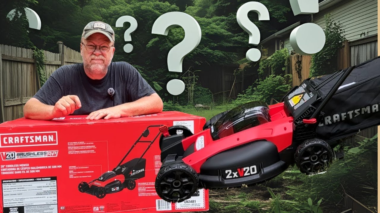 Is This the Best Budget Cordless Mower? CRAFTSMAN V20-20 volt Mower - Honest Review for Homesteaders