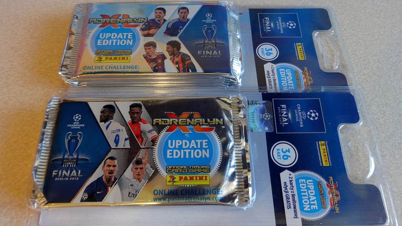 UEFA Champions League Final Berlin Panini Adrenalyn XL 2015 Multi-pack Limited Cards Part 1