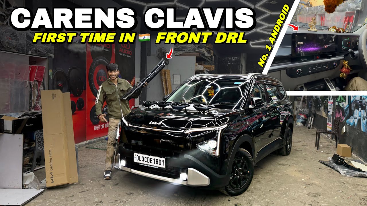 2026 KIA CARENS MODIFICATION ✅ | KIA CARENS CLAVIS FRONT DRL MODIFICATION ✅ | CLAVIS MODIFICATION