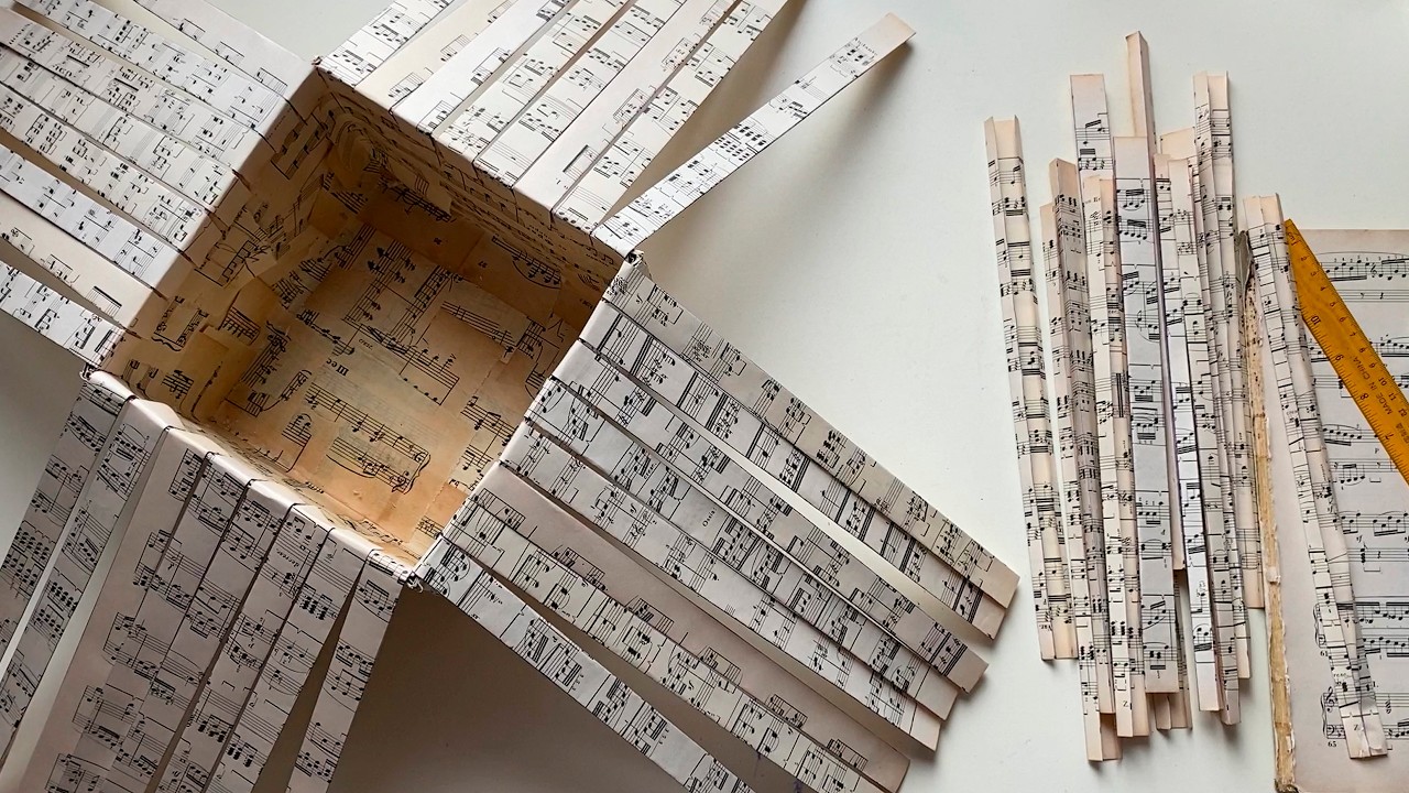 How to Make a Paper Box | Creative DIY Paper Recycling