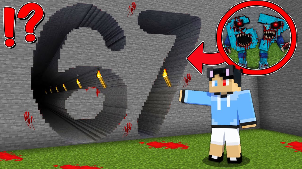 I Found The Scary 67 Brainrot Tunnel In Minecraft