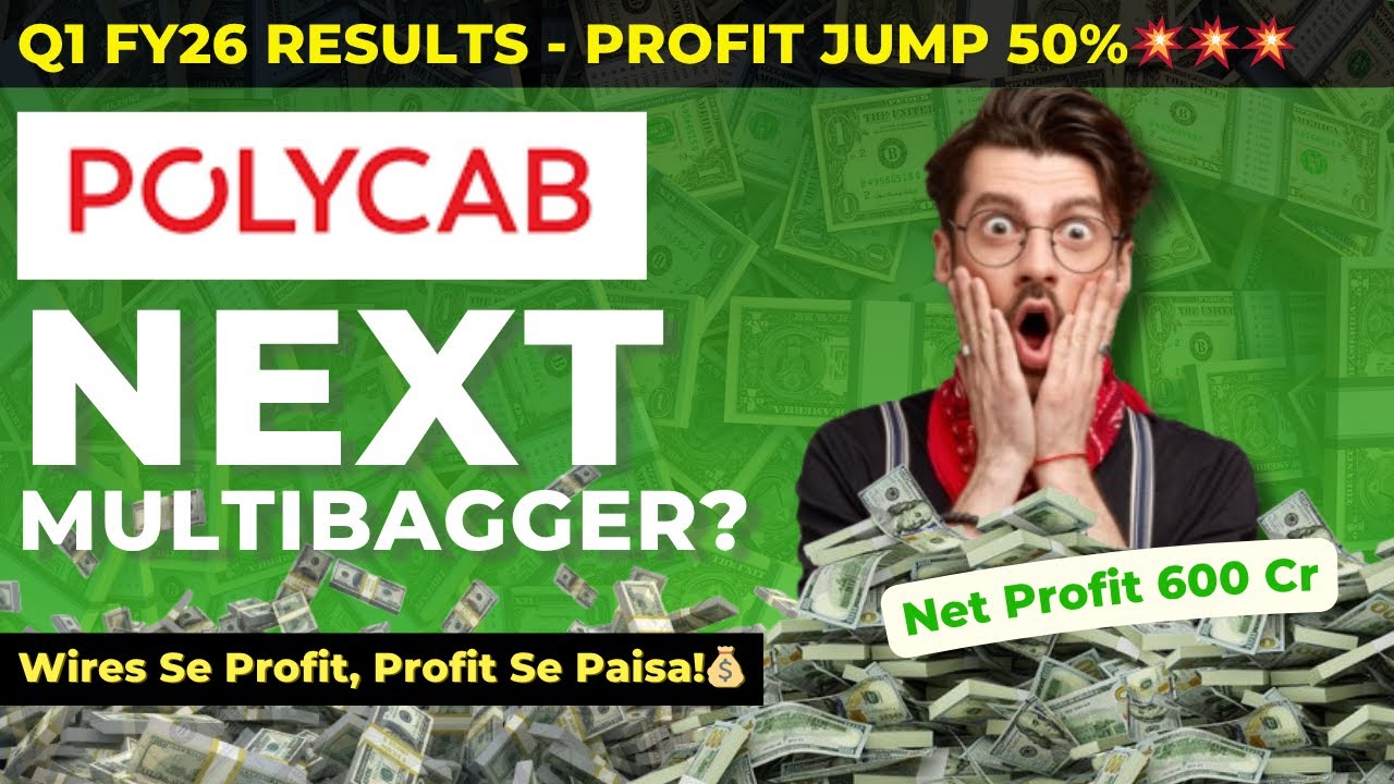 POLYCAB Q1 FY26 Results 🔥 | Profit Up 50% | Next Multibagger? 💥#polycabshare   #nammastockmarket