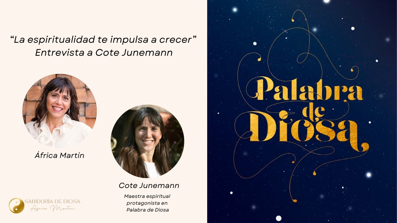 La espiritualidad te hace crecer.  Entrevista a COTE JUNEMANN