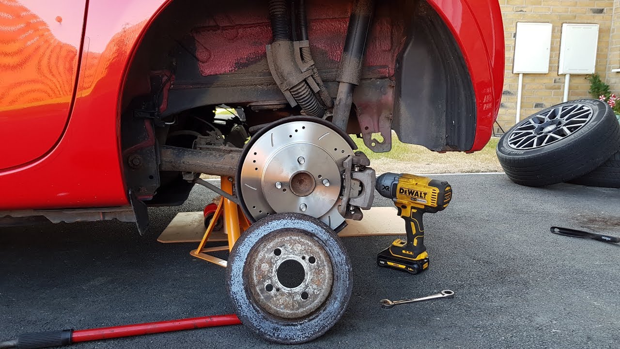 Toyota iQ - How to change or upgrade brakes